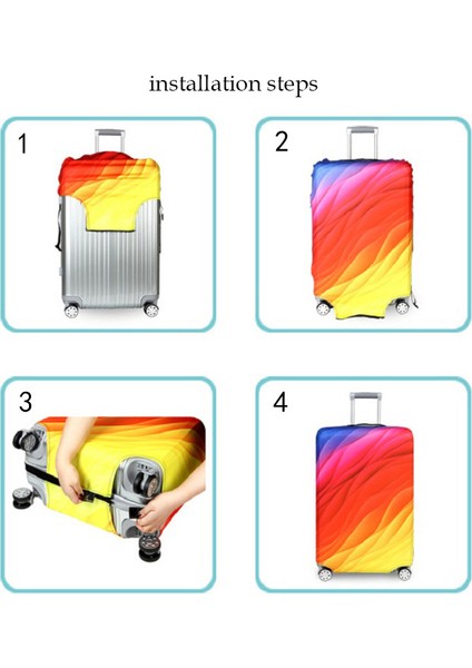 Siyah Stil M Beden Dıhfxx Yeni Elastik Kumaş Valiz Koruyucu Kılıf Uyumlu Inç Seyahat Aksesuarları Dx-34 (Yurt Dışından) indirimleri