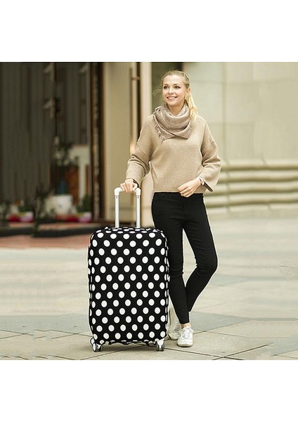 No.1 Tarzı L Beden Esnek Valiz Kılıfı Bavul Kapak Seyahat Aksesuarları Baskılı Bot Toz Kapağı 18''-20'' Inç Koruyucu Kılıf Katı (Yurt Dışından) indirimleri