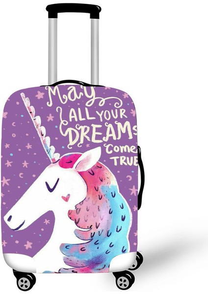 Apxt ZXJ02 Stili Xl Beden Kelebek Prenses Unicorn Kamera Uçak Kapağı Valiz Kızlar Toz Geçirmez Seyahat Bagaj Koruyucu Kapakları Valiz Kapağı (Yurt Dışından) indirimleri