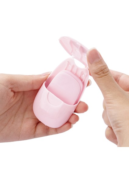 Yeşil Stil Kokulu Sabun Kağıt Kutusu Tek Kullanımlık Kolay Banyo Yıkama El Temizleme Sabunu Levha Seyahat Taşınabilir (Yurt Dışından) fiyatları