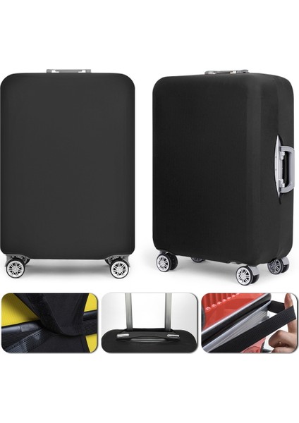 8DOG012 Style S Beden Inç Seyahat Aksesuarları Valiz Koruyucu Kılıf Seyahat Bagajı Elastik Valiz Toz Kapağı Yeni Köpek Baskıları (Yurt Dışından) modelleri