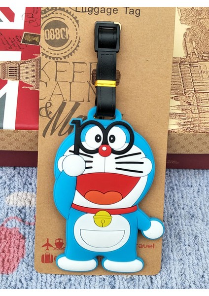 Kumral Tarzı Ivyye Doraemon Serisi Anime Seyahat Aksesuarları Bagaj Etiketi Valiz Kimlik Adres Taşınabilir Etiketler Tutucu Bagaj Etiketleri Yeni (Yurt Dışından)