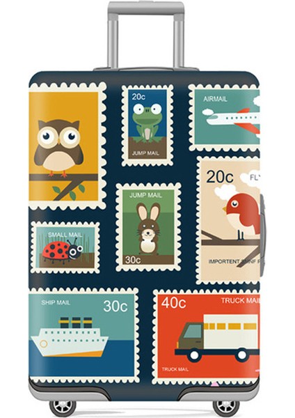 No.22 Tarzı S Beden Mosodo Valiz Kılıfı Bavul Koruyucu Kapak Seyahat Valizi Toz Kapağı Elastik Valiz Kalın Uygulayın - Valiz Koruma Kapağı (Yurt Dışından) fırsatları