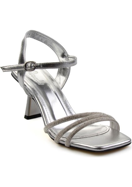 Metalik Lame Kadın Abiye Ayakkabı K05997550109 fiyatları