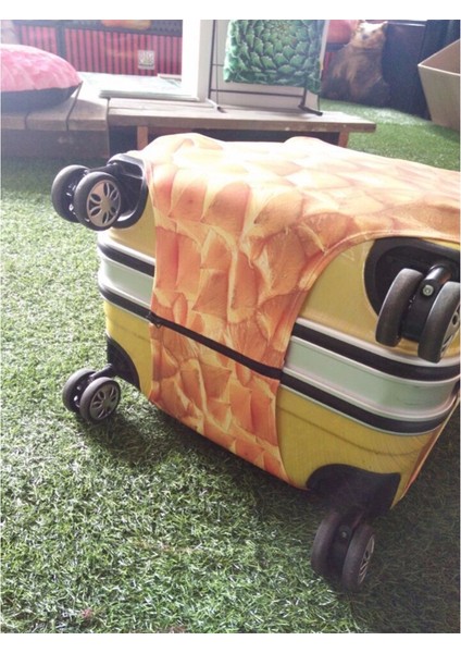 L593 Stili S Beden Forudesıgns Vintage Elastik Kalın Bagaj Kılıfı Seyahat Valizi Toz Geçirmez Koruyucu Kapak Droustom (Yurt Dışından) indirimleri