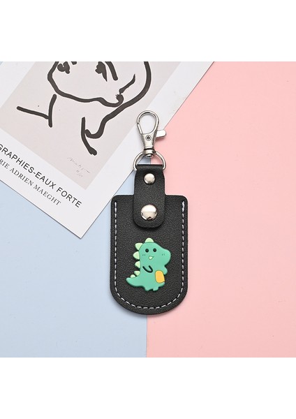 No.13 Tarzı Anahtarlıklı Sevimli Deri Kartlık Cüzdan Kılıfı Fermuarlı Koruyucu Kılıf Çanta Moda Mini Kart Kapak (Yurt Dışından)