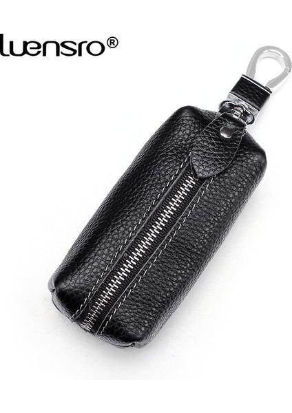 Mavi Stil Lensro Hakiki Inek Derisi Anahtar Cüzdanı Erkek ve Kadın Araba Anahtarı Çantası Cüzdan Çok Fonksiyonlu Anahtar Kılıfı Cinsiyetsiz Moda Evi Temizlikçisi Tutucular (Yurt Dışından) fiyatları