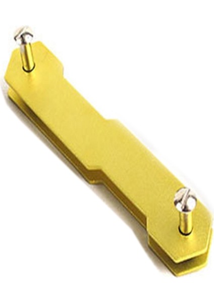 Sarı Stil D0LF Açık Hava Edc Anahtar Organizatörü Klip Akıllı Tutucu Klasör Taşınabilir Alüminyum Esnek Çok (Yurt Dışından)