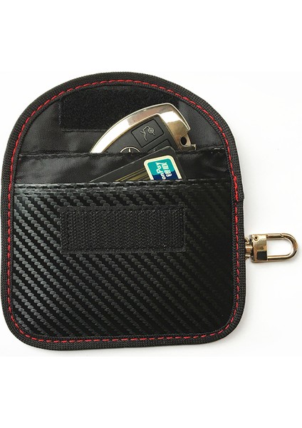 Siyah Stil Faraday Anahtar Çantaları Rfıd Sinyal Engelleyici Koruyucu Kart Fob Sinyal Kalkanlı Kılıf Anahtarsız Giriş Araba Gizlilik Koruma BAG1066 (Yurt Dışından) fırsatları