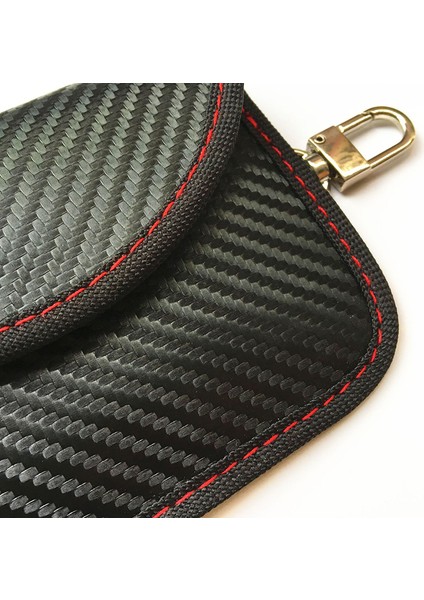 Siyah Stil Faraday Anahtar Çantaları Rfıd Sinyal Engelleyici Koruyucu Kart Fob Sinyal Kalkanlı Kılıf Anahtarsız Giriş Araba Gizlilik Koruma BAG1066 (Yurt Dışından) indirimleri