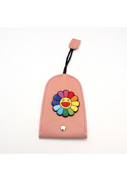 No.3 Tarzı Güzel Çiçekler Kaktüs Çekme Tipi Anahtar Çantası Pu Deri Anahtar Cüzdanları Ev Sahipleri Araba Anahtar Tutucu Kılıfı Yeni Deri Anahtarlık Pochette (Yurt Dışından)