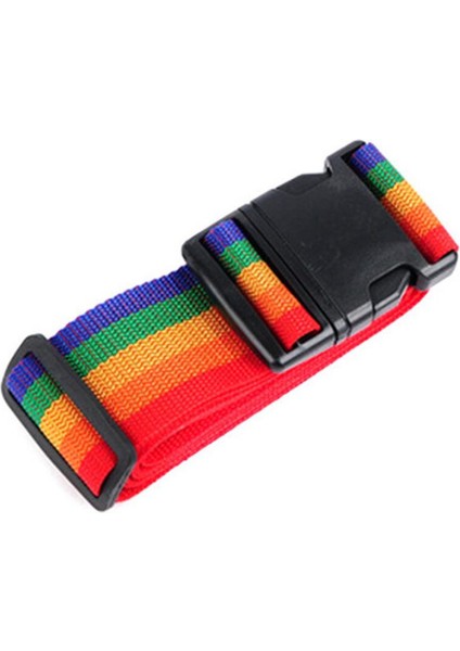 1 Adet Ayarlanabilir Valiz Kemer Çapraz Kilit Paketleme Seyahat Bavulu Naylon Kilitleme Toka Kemer Bagaj Kemerleri Kampçılık Çanta Aksesuarları (Yurt Dışından)