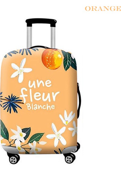 Turuncu Tarzı S Beden 2021 Su Geçirmez Kalın Seyahat Valizi Koruyucu Kılıf Bavul Kılıfı Aksesuarları 18 Inç Bavul Için Uygundur (Yurt Dışından)