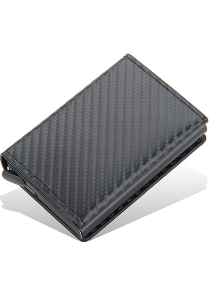 No.14 Tarzı Yeni Erkek Kadın Akıllı Cüzdan Kredi Banka Kartı Tutucu Moda Cüzdan Alüminyum Alaşım Iş Klasik Mini Cüzdan Pu Cüzdan (Yurt Dışından) fırsatları