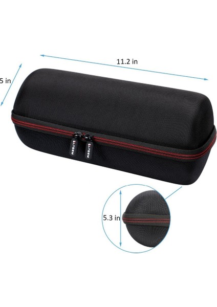 Ltgem Eva Sert Depolama Seyahat Taşıma Koruyucu Kılıf Bose Soundlink Revolve+ Taşınabilir ve Uzun Ömürlü Bluetooth Hoparlör Için (Yurt Dışından)
