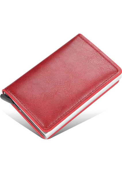 Alaşım Gri Tarzı Erkek Akıllı Cüzdan Iş Kıyafeti Otomatik Çıkışlı Çok Fonksiyonlu Kart Sahibi Rfid Madeni Para Cüzdanı Alüminyum Alaşım Kredi Kartı Tutucu (Yurt Dışından) modelleri