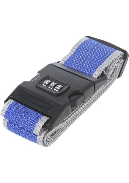 No.4 Tarzı Yeni Ayarlanabilir Seyahat Valizi Şifre Kilidi Naylon Kemer Askı Bandı Çok Renkli (Yurt Dışından)