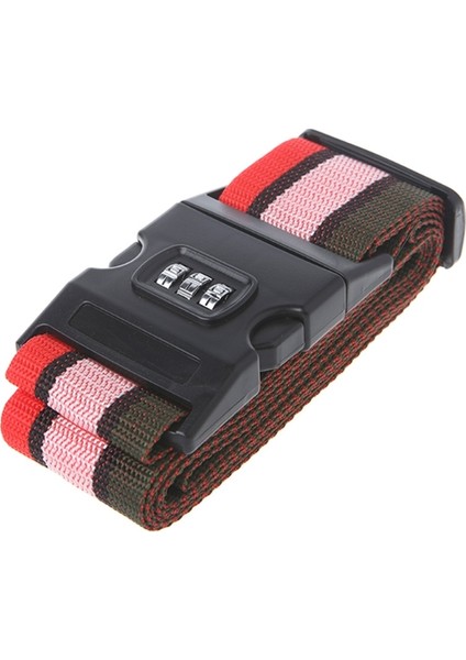 No.4 Tarzı Yeni Ayarlanabilir Seyahat Valizi Şifre Kilidi Naylon Kemer Askı Bandı Çok Renkli (Yurt Dışından) indirimleri