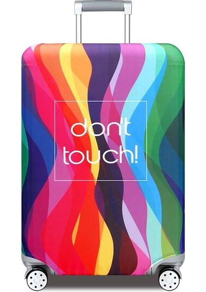 No.3 Tarzı Xl Beden Seyahat Bavul Kılıfı Seyahat Valizi Koruyucu Kılıf Trolley Bavul Çantası Kılıfı Kalın Elastik Seyahat Bavul Toz Kılıfı (Yurt Dışından) modelleri