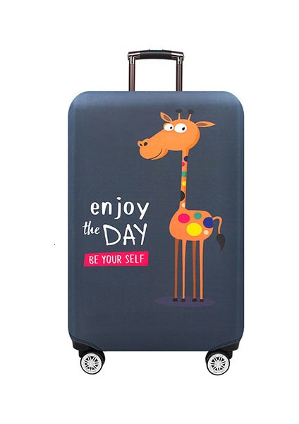 L Tarzı Xl Beden Daha Kalın Seyahat Valizi Koruyucu Kılıf Bavul Kılıfı Seyahat Aksesuarları Elastik Valiz Kılıfı Bavul Kılıfı Uygulanır - Türkçe (Yurt Dışından)