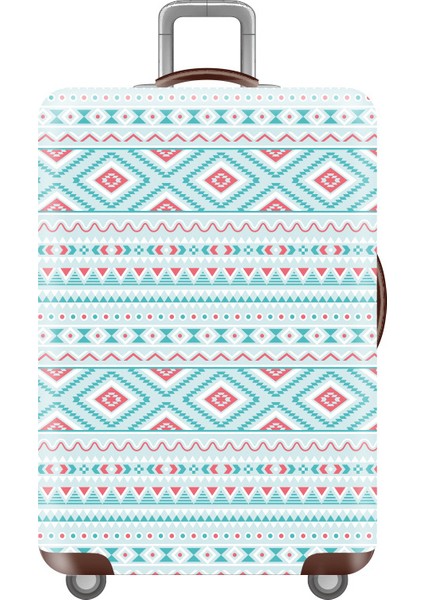 05 Bagaj Kapağı Stili S Beden Esneklik Seyahat Bavul Kılıfı Çiçek Desenli Bavul Koruyucu Kapak Kalınlaştırılmış Valiz Kılıfı Seyahat Aksesuarları (Yurt Dışından)