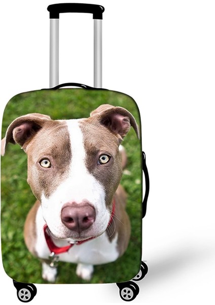 No.10 Tarzı L Beden Yüksek Esneklik Bagaj Koruyucu Kılıf Sevimli Köpek Kedi Hayvan Baskılı Seyahat Aksesuarı Inç Baga Uygun Bagaj Kılıfı (Yurt Dışından) fırsatları