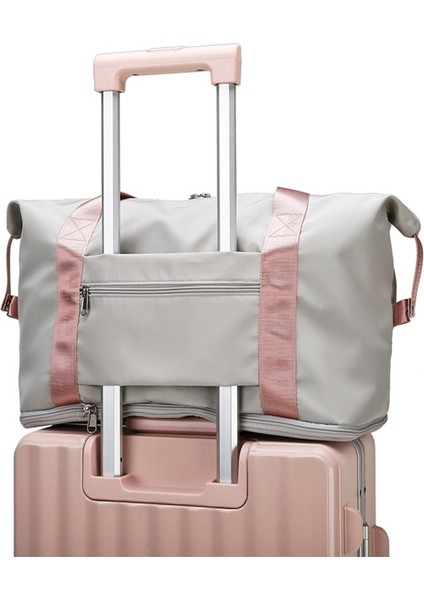 No.1 Tarzı Çok Fonksiyonlu Seyahat Çantaları Katlanabilir Omuz Çantaları Taşınabilir Gym Antrenman Çantaları Giysi Eşyalar Taşıyıcı Malzemeler (Yurt Dışından) fırsatları