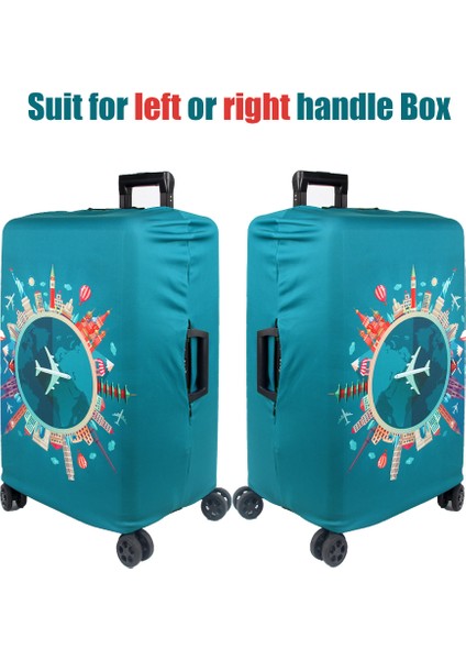 Bir Stil Xl Beden Daha Kalın Seyahat Valizi Koruyucu Kılıf Bavul Kılıfı Seyahat Aksesuarları Elastik Valiz Kılıfı Bavul Kılıfı Uygulanır - Türkçe (Yurt Dışından) modelleri