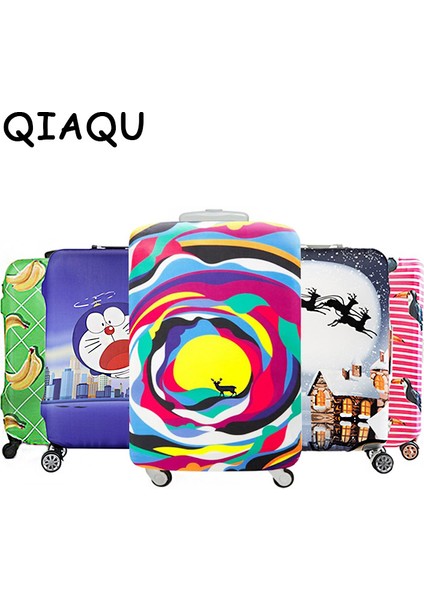 No.2 Tarzı M Beden Qıaqu Seyahat Aksesuarları Yeni Ins ile Aynı Paragraf Çok Fonksiyonlu Toz Geçirmez Kalın Elastik Renkli Valiz Kapağı (Yurt Dışından) fırsatları