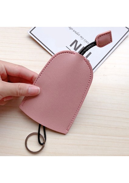 No.11 Stili Moda Çekme Tipi Anahtar Çantası Düz Pu Deri Anahtar Cüzdanı Ev Bakıcıları Araba Anahtar Tutucu Kılıf Yeni Deri Anahtarlık Kılıfı (Yurt Dışından)