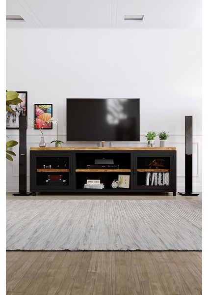 Zambak Tv Ünitesi – %100 Gerçek Ağaç