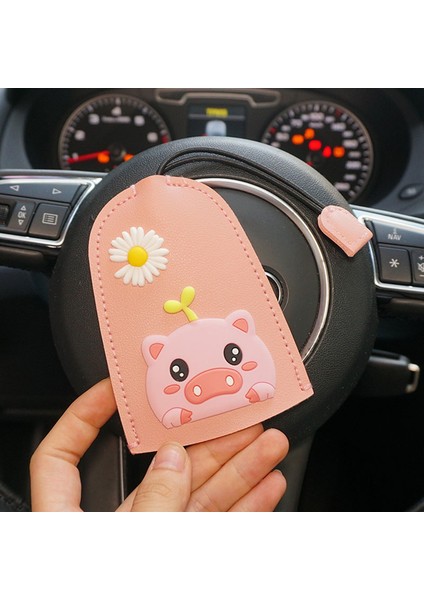 No.4 Tarzı Sevimli Corgi Köpek Unisex Kapalı Tip Anahtar Çantası Pu Deri Anahtar Cüzdanı Ev Sahipleri Araba Anahtar Tutucu Kılıf Yeni Deri Anahtarlık Torbası (Yurt Dışından)