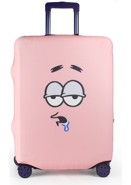 No.7 Tarzı Xl Beden Hmunıı Moda Valiz Kılıfı Seyahat Bavulu Korumalı Kapaklar Kapaklı Bavul Kapaklı Fermuarlı (Yurt Dışından) fırsatları