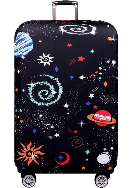 D Stili M Beden Trıpnuo Kayalık Elastik Valiz Koruyucu Kılıf Tekerlekli Bavul Toz Çantası Seyahat Aksesuarları (Yurt Dışından)