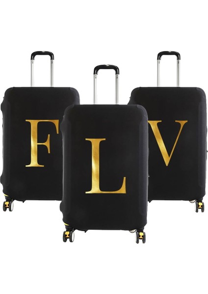 8 Harflix Stili S Beden Bavul Kılıfı Valiz Koruyucu Kapak Mektup Ad Desen Seyahat Aksesuarları Elastik Bagaj Toz Kapağı Bavul Uygula (Yurt Dışından) modelleri