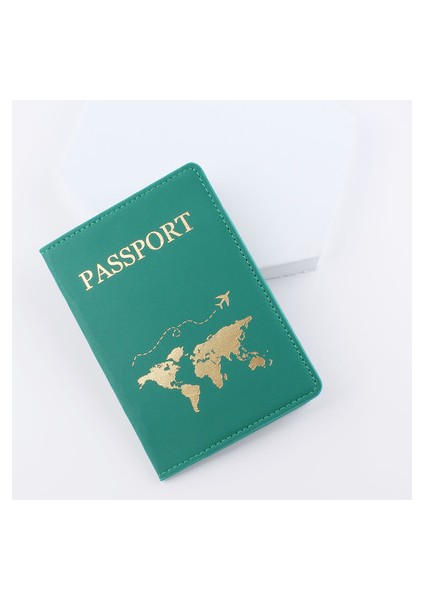 No.1 Tarzı Dünya Haritası Pasaport Kapağı Bagaj Etiketi Çift Düğün Pasaport Kılıfı Seti Pasaport Kapağı Mektup Seyahat Tutucu (Yurt Dışından)
