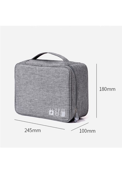 Mor Tarzı Çok Fonksiyonlu Taşınabilir Kablo Dijital Depolama Çantası Organizatörü USB Gadget Şarj Kabloları Makyaj Fermuar Su Geçirmez Seyahat Aksesuarları (Yurt Dışından) indirimleri