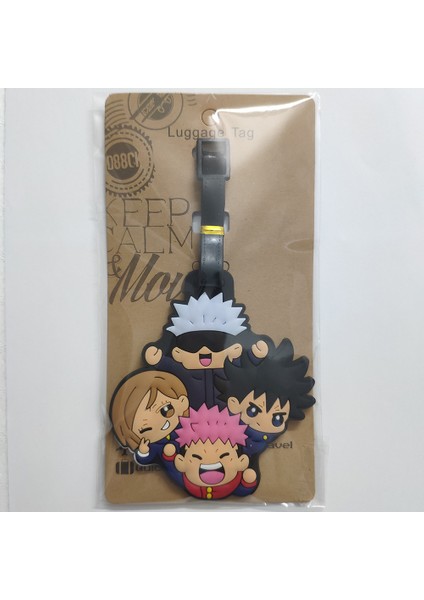 Stil 8 Stil Anime Jujutsu Kaisen Bagaj Etiketleri Çanta Seyahat Aksesuarları Seti (Yurt Dışından) fiyatları