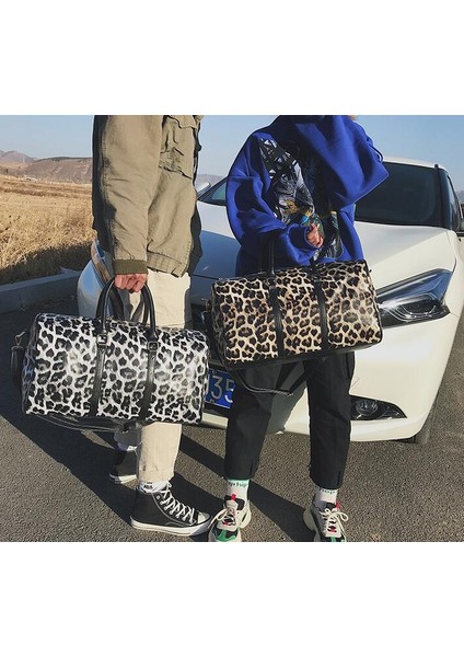 Altın Tarzı Avrupa ve Amerika Moda Büyük Kapasiteli Seyahat Çantası Leopar Tek Omuz Büyük Çanta - Türkçe E-Ticaret Ürün Başlığı (Yurt Dışından) modelleri