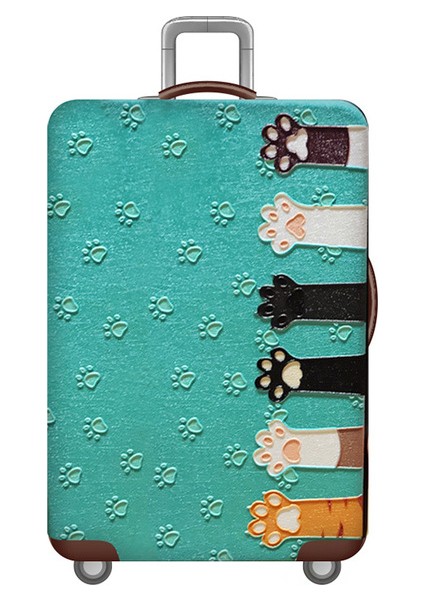 19 Bagaj Kapağı Stili S Beden Dünya Haritası Seyahat Bavulu Koruyucu Kılıf Yeni Stil Valiz Kılıfı Seyahat Aksesuarları Elastik Bagaj Toz Kapağı 18'-32' Uygulanan (Yurt Dışından)