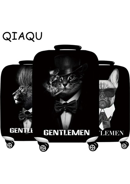 Leopar Tarzı M Beden Elastik Bagaj Kılıfı Kalın 3D Kot Hayvanlar Valiz Koruyucu Kılıf Uyumlu Valiz Kılıfları Seyahat Aksesuarları Toz Geçirmez (Yurt Dışından) modelleri