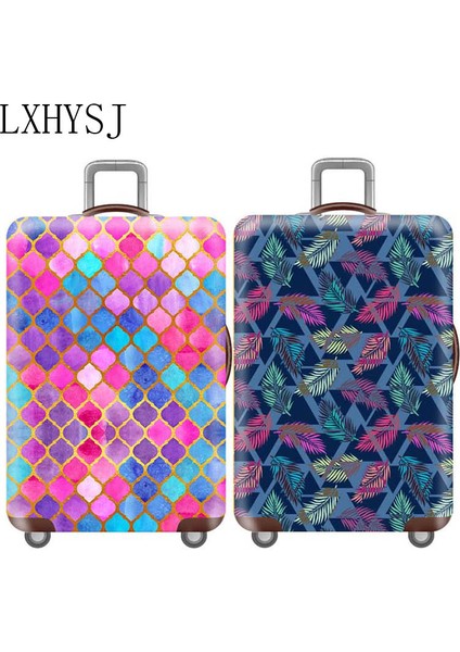 B Bagaj Kapağı Stili Xl Beden Elastik Bagaj Koruyucu Kılıf Kılıfı Inç Valiz Koruyucu Kapaklar Tekerlekli Toz Kapağı Seyahat Aksesuarları (Yurt Dışından) indirimleri