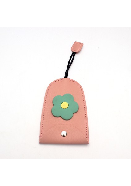 No.14 Tarzı Güzel Çiçekler Kaktüs Çekme Tipi Anahtar Çantası Pu Deri Anahtar Cüzdanları Ev Sahipleri Araba Anahtar Tutucu Kılıfı Yeni Deri Anahtarlık Pochette (Yurt Dışından)