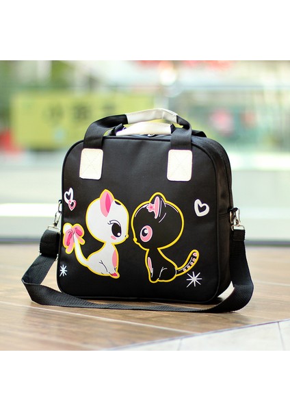 Siyah-S Tarzı Moda Kadın Tekerlekli Bavul Seyahat El sı El ı El sı Seyahat sı Tekerlekli Bavul Amac: Türkçe Olarak Yukarıdaki Başlığı E-Ticaret Ürün Başlığına Dönüştürün. (Yurt Dışından)