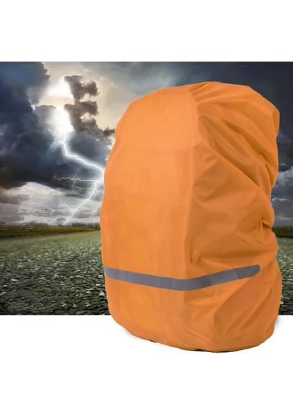 No.5 Tarzı M Beden Spor Çanta Kılıfı Sırt Çantası Yağmurluk Gece Yansıtıcı Su Geçirmez Kamp Yürüyüş Sırt Çantası Kılıfı Seyahat Toz Yağmurluk (Yurt Dışından) fiyatları