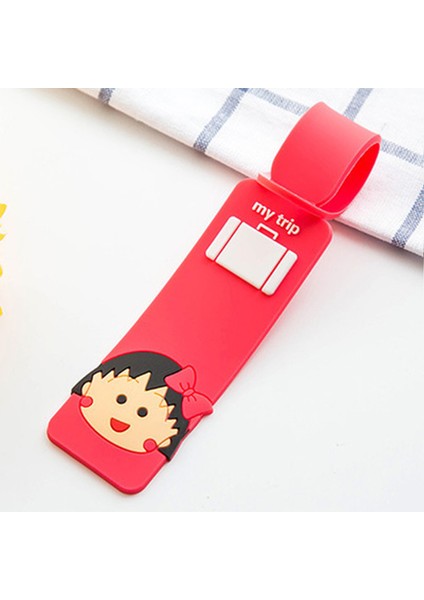 Cr-01 Stili Sevimli Silikon Bagaj Etiketi Sırt Çantası Etiketi Biniş Kartı Bagaj Aksesuarları Etiketi - Türkçe (Yurt Dışından) fırsatları