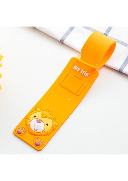 Cr-01 Stili Sevimli Silikon Bagaj Etiketi Sırt Çantası Etiketi Biniş Kartı Bagaj Aksesuarları Etiketi - Türkçe (Yurt Dışından) indirimleri