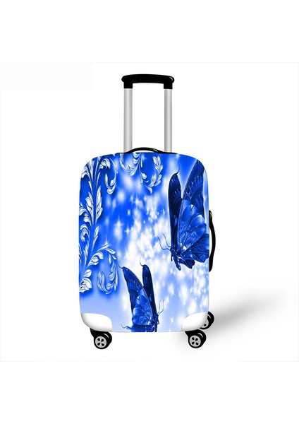 08 Bagaj Kapağı Stili L Beden Kelebek Desenli Valiz Kılıfı Kalın Valiz Koruyucu Kılıflar Elastik Valiz Kılıfı Valiz Koruyucu Kılıflar (Yurt Dışından) indirimleri