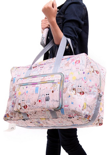 Leopar Tarzı Yeni Gelenler Günlük Seyahat Çantaları Taşınabilir Katlanabilir Omuz Çantası Tekerlekli Çanta Sac A Main Renkli Büyük Kapasiteli Su Geçirmez Çantalar (Yurt Dışından) modelleri