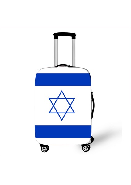 PXTGQ55 Stili M Beden Rusya Ispanya Ingiltere Ulusal Bayrak Baskılı Seyahat Anti-Toz Valiz Kılıfı (Yurt Dışından) modelleri